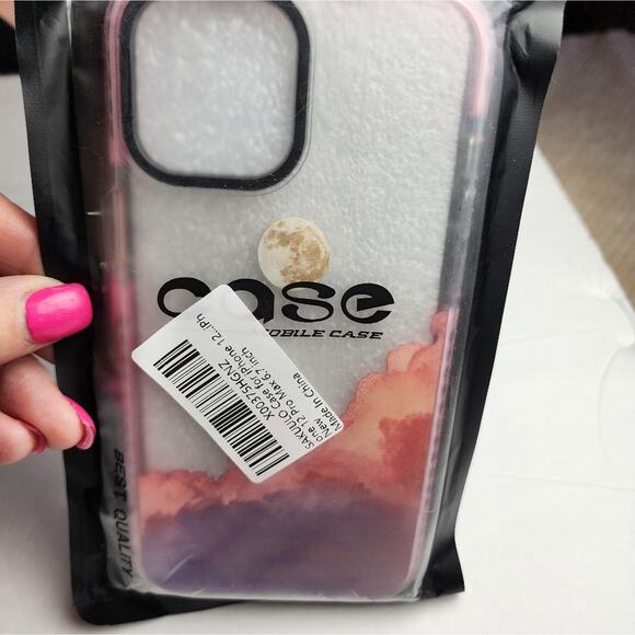 IPhone 12 Pro Max Phone Case Cover New in Package 23 Orange Purple Lavender - Picture 2 of 7